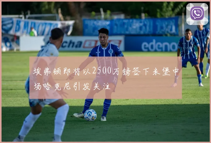 埃弗顿即将以2500万镑签下米堡中场哈克尼引发关注