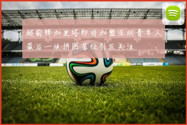 超前锋加里塔即将加盟深圳青年人最后一块拼图落位引发关注